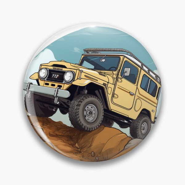 Item preview, Offroad Adventure 4x4 FJ Cruiser Inspired Crawler Old Yellow designed and sold by Redjakkal.