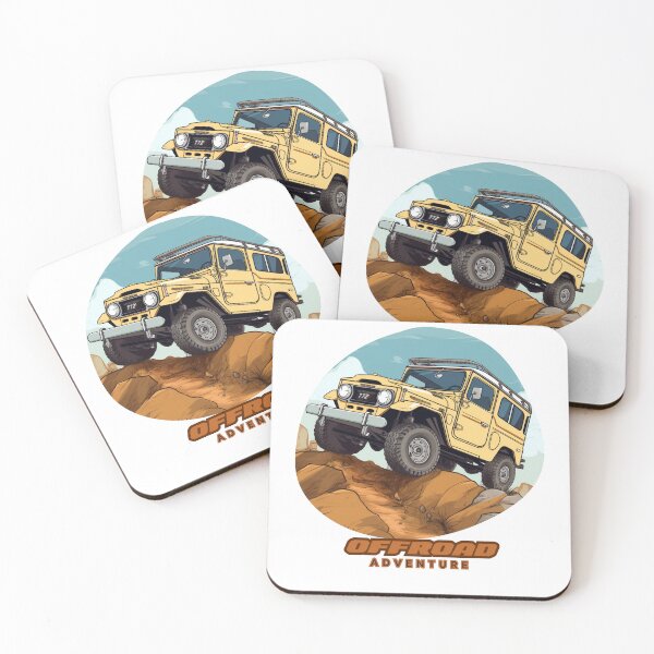 Item preview, Offroad Adventure 4x4 FJ Cruiser Inspired Crawler Old Yellow designed and sold by Redjakkal.