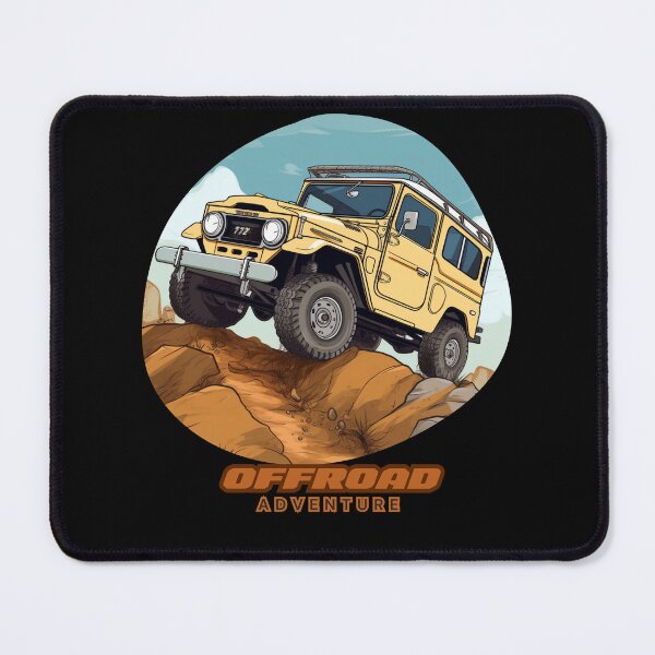 Item preview, Offroad Adventure 4x4 FJ Cruiser Inspired Crawler Old Yellow designed and sold by Redjakkal.