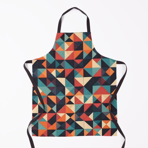 Item preview, Blue, Orange, pink Geometric Tile Pattern designed and sold by Arclight-LLC.