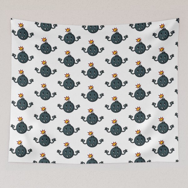 Item preview, Cartoon Peaceful Bomb Art Design designed and sold by BambinosDeli.
