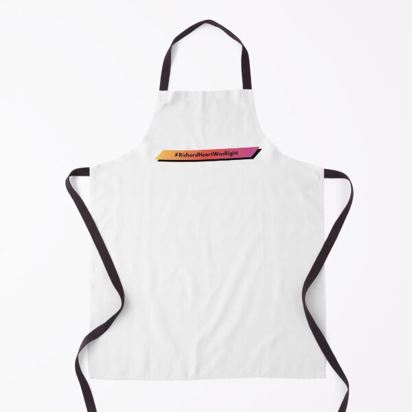 Item preview, #RichardHeartWasRight (Black Text, Pink Gradient on White) designed and sold by OnlyHexFans.