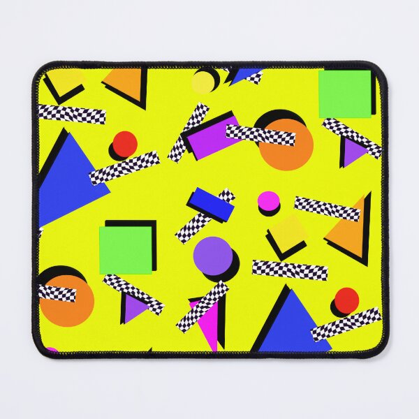 Item preview, Flashback Eighties Geometric Yellow designed and sold by Niniannebast.