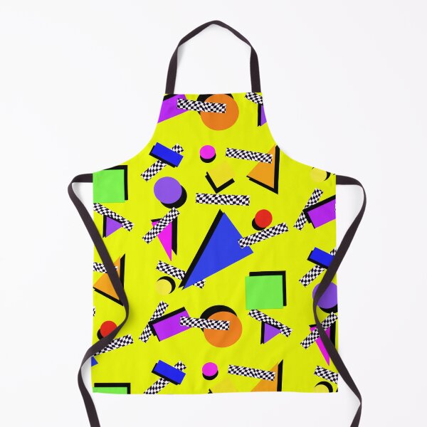 Item preview, Flashback Eighties Geometric Yellow designed and sold by Niniannebast.
