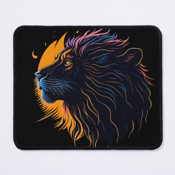 Item preview, Sunset Lion designed and sold by TrickstersTrove.