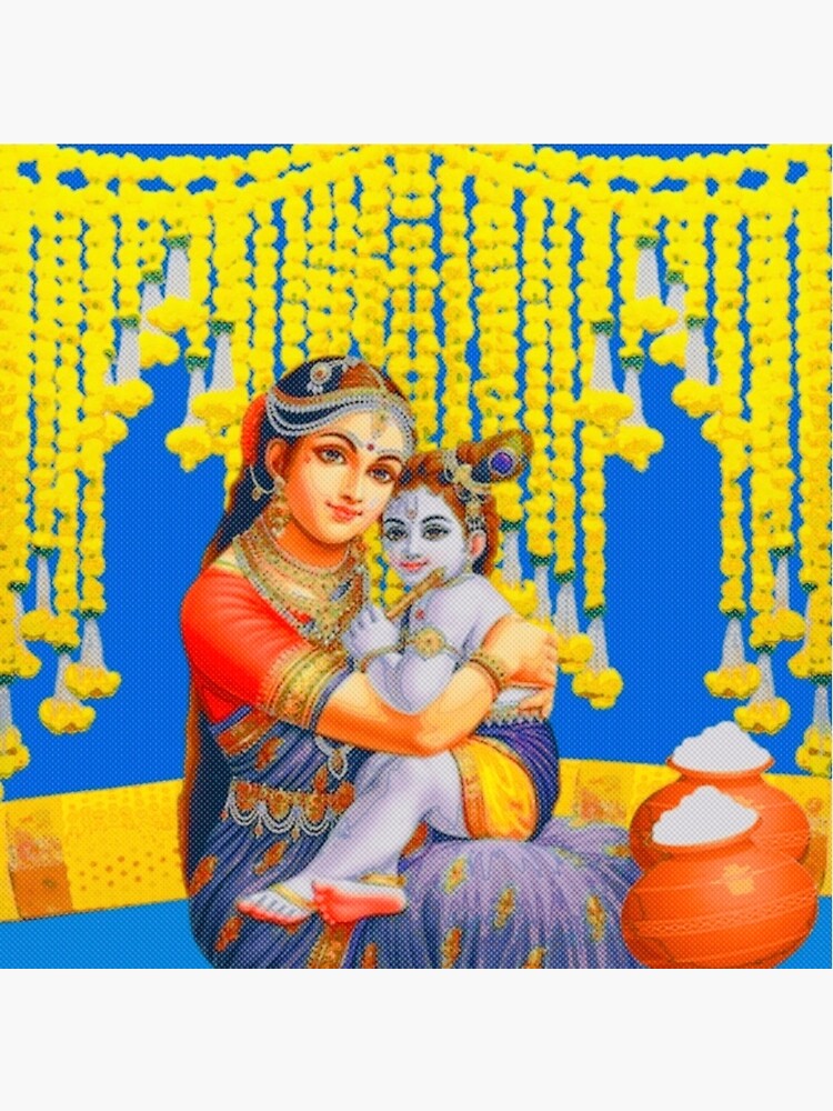 How to draw bal krishna and maa yashoda Pastels Colour Drawing for  beginners and all - YouTube