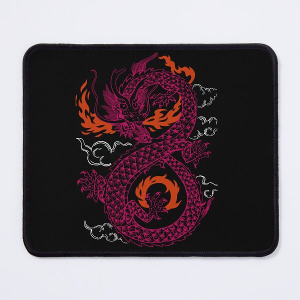 Artikelvorschau, Chinese Femme Dragon. Lesbian Pride entworfen und verkauft von Subtle Pride Shop.