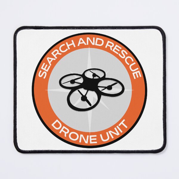 Item preview, Drone UAV Search and Rescue SAR/Safety orange with compass designed and sold by TheContactor.