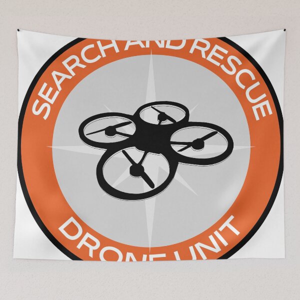 Item preview, Drone UAV Search and Rescue SAR/Safety orange with compass designed and sold by TheContactor.