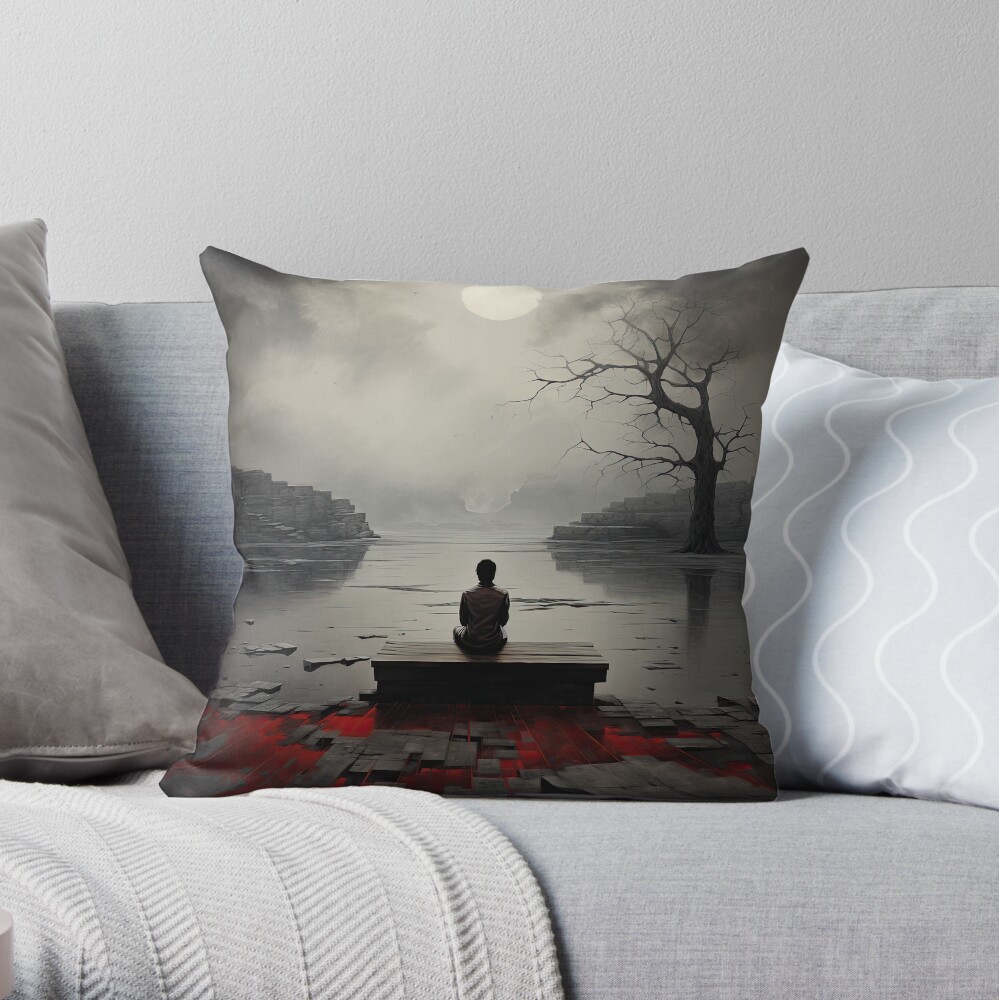 Item preview, Throw Pillow designed and sold by garretbohl.