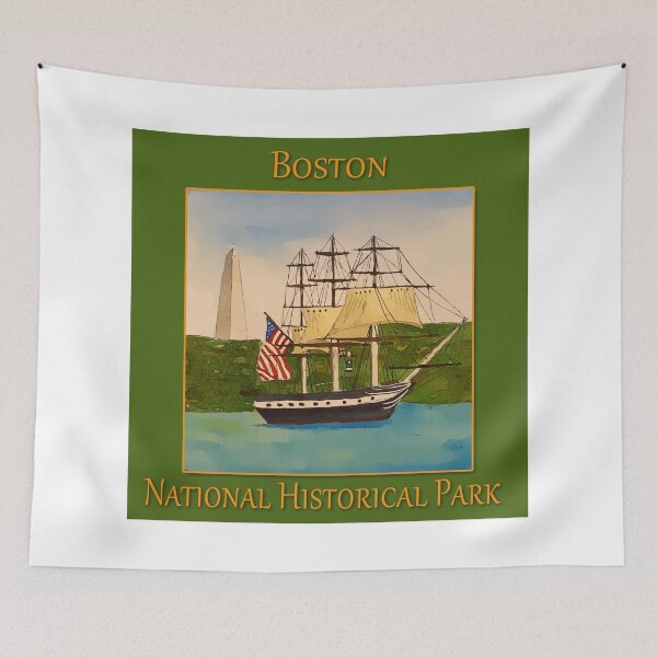 Item preview, Boston National Historical Park, Old Ironsides - WelshDesigns designed and sold by welshdesigns.