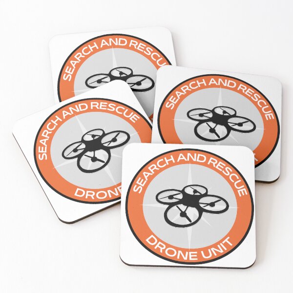 Item preview, Drone UAV Search and Rescue SAR/Safety orange with compass designed and sold by TheContactor.