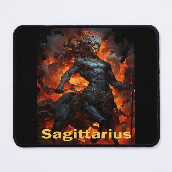 Item preview, Ignite Your Passion with Sagittarius: The Fiery Centaur Aiming for the Starlit Sky designed and sold by JLCableStudio.