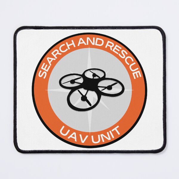 Item preview, Drone UAV Search and Rescue SAR/Safety orange with compass designed and sold by TheContactor.
