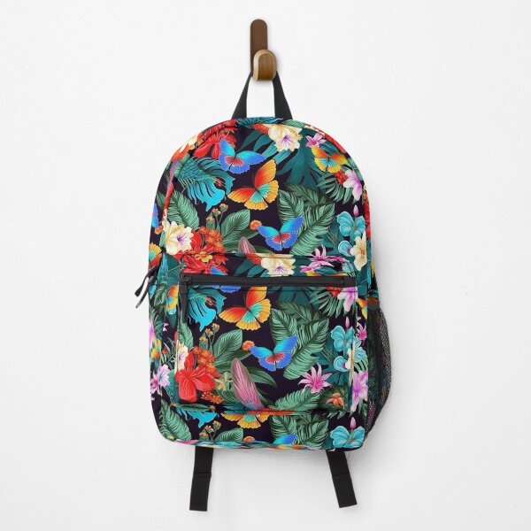 Item preview, tropical design black designed and sold by Alessandro Remo Mazzoni Remotextiles.