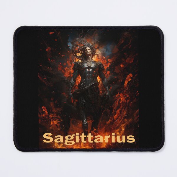 Item preview, Ignite Your Passion with Sagittarius: The Fiery Centaur Aiming for the Starlit Sky designed and sold by JLCableStudio.