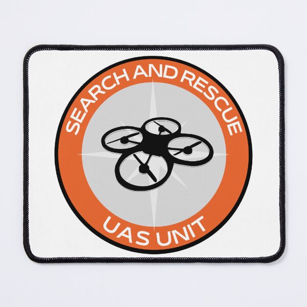 Item preview, Drone UAS Unit Search and Rescue SAR/Safety orange with compass designed and sold by TheContactor.