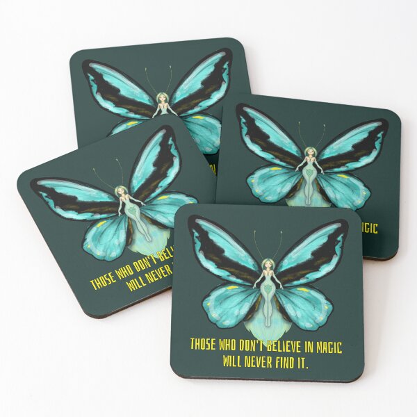 Item preview, THOSE WHO DONT BELIVE IN MAGIC WILL NEVER FIND IT, FAIRY BUTTERFLY designed and sold by La Loca.