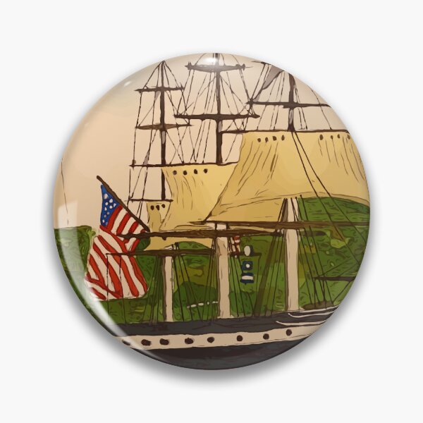 Item preview, Boston National Historical Park, Old Ironsides - WelshDesigns designed and sold by welshdesigns.