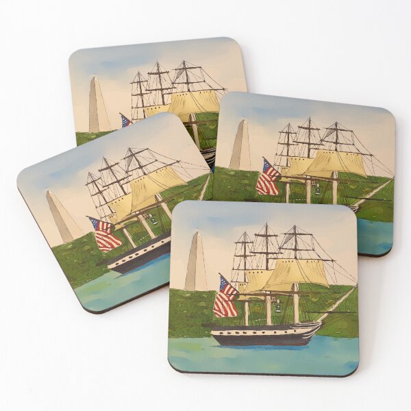 Item preview, Boston National Historical Park, Old Ironsides - WelshDesigns designed and sold by welshdesigns.