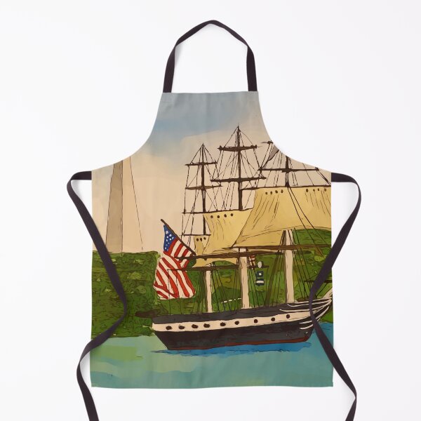 Item preview, Boston National Historical Park, Old Ironsides - WelshDesigns designed and sold by welshdesigns.