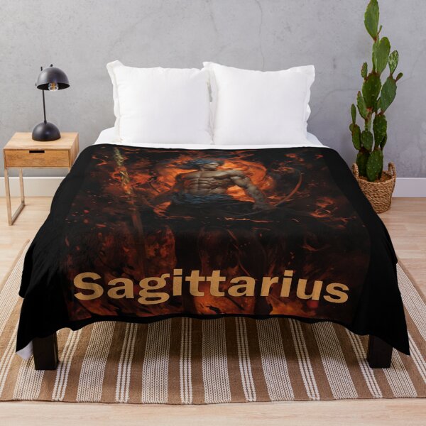 Item preview, Ignite Your Passion with Sagittarius: The Fiery Centaur Aiming for the Starlit Sky designed and sold by JLCableStudio.