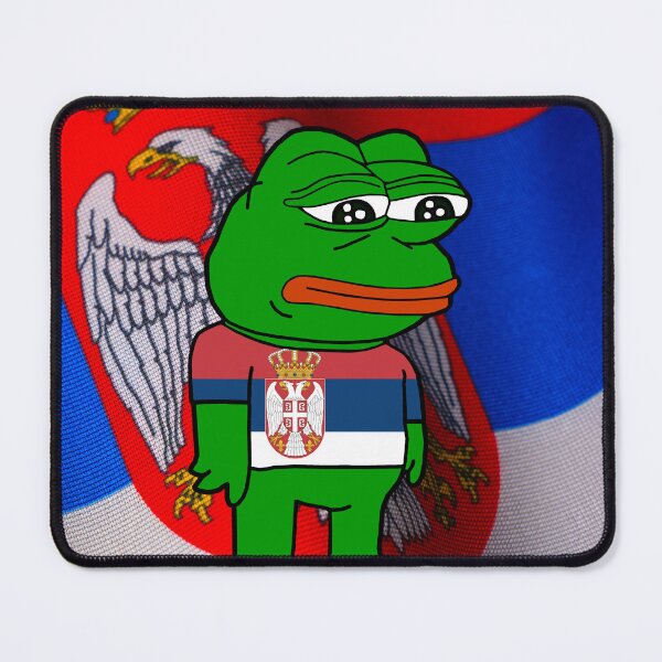 Item preview, Sad Serbian Pepe designed and sold by Slav-Art.