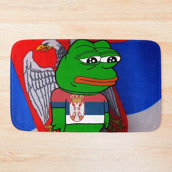 Item preview, Sad Serbian Pepe designed and sold by Slav-Art.