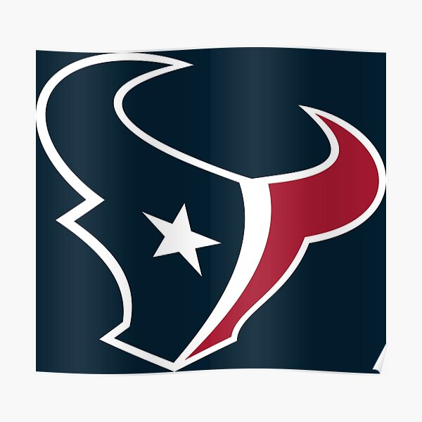 Houston Texans. Fans support professional team of American National  Foorball League. Silhouette of supporters in foreground. Logo on the big  screen. Stock Photo