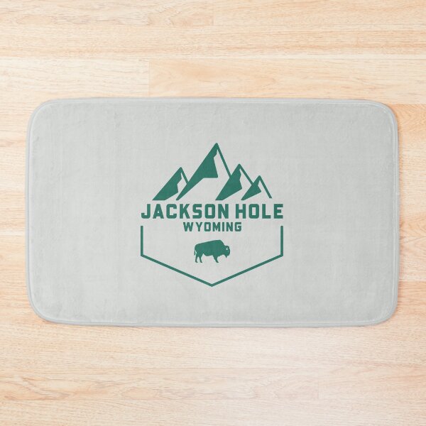 Item preview, Jackson Hole, Wyoming with Tetons and Bison designed and sold by Wyogirl307.