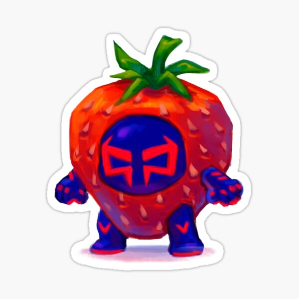 Strawberry Sensation: Miguel Ohara's Playful Twist as the Fruitiest Spider Sticker