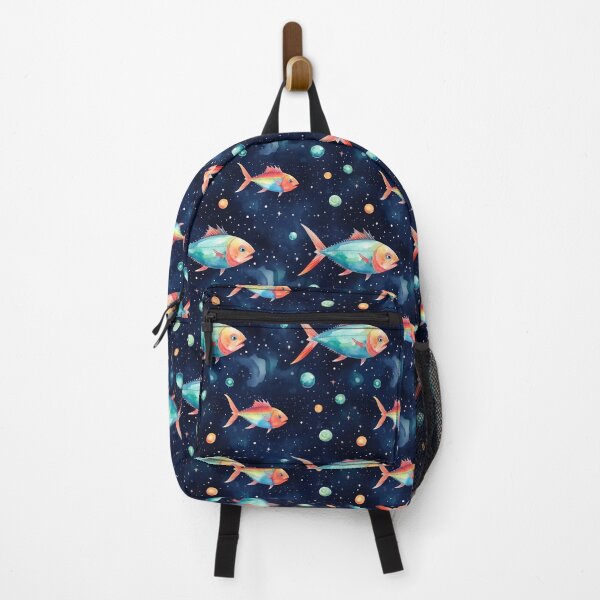 Item preview, Illustrated Tuna in Space Surrounded by Stars designed and sold by NotArtShirts.