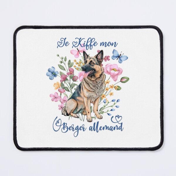 Item preview, German Shepherd Dog, I love my German Shepherd, for guard dog lovers, in French designed and sold by isaweb.