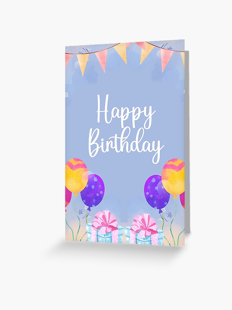 Happy Birthday Greeting Card for Sale by onlyheba