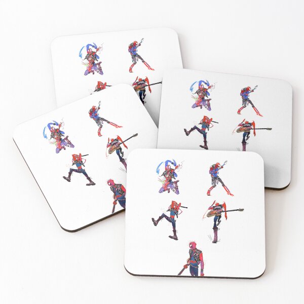 Item preview, Spider-Punk Sticker Sheet designed and sold by diamondmilk.