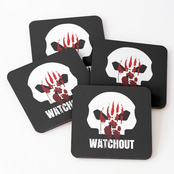 Item preview, Watchout Skull Warning - Scary Design designed and sold by Uplife-MyStore.