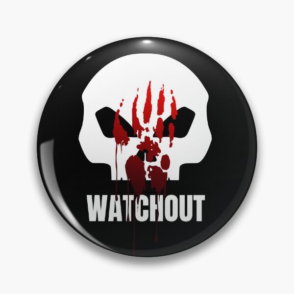 Item preview, Watchout Skull Warning - Scary Design designed and sold by Uplife-MyStore.