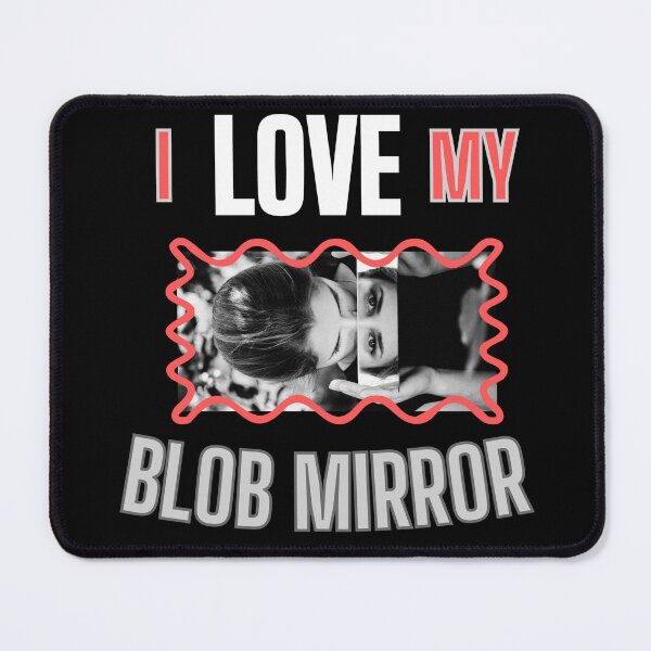 Item preview, blob mirror designed and sold by lilolighthouse.