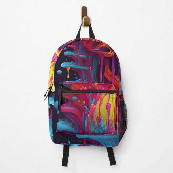 Item preview, Psychedelic Dripping Art Skull 10 designed and sold by Maxouniverse.