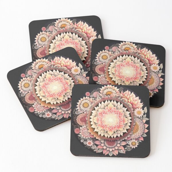 Item preview, Tibetan Floral Mandala designed and sold by Ellimade.