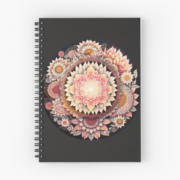 Artikelvorschau, Tibetisches Blumenmandala entworfen und verkauft von Ellimade.