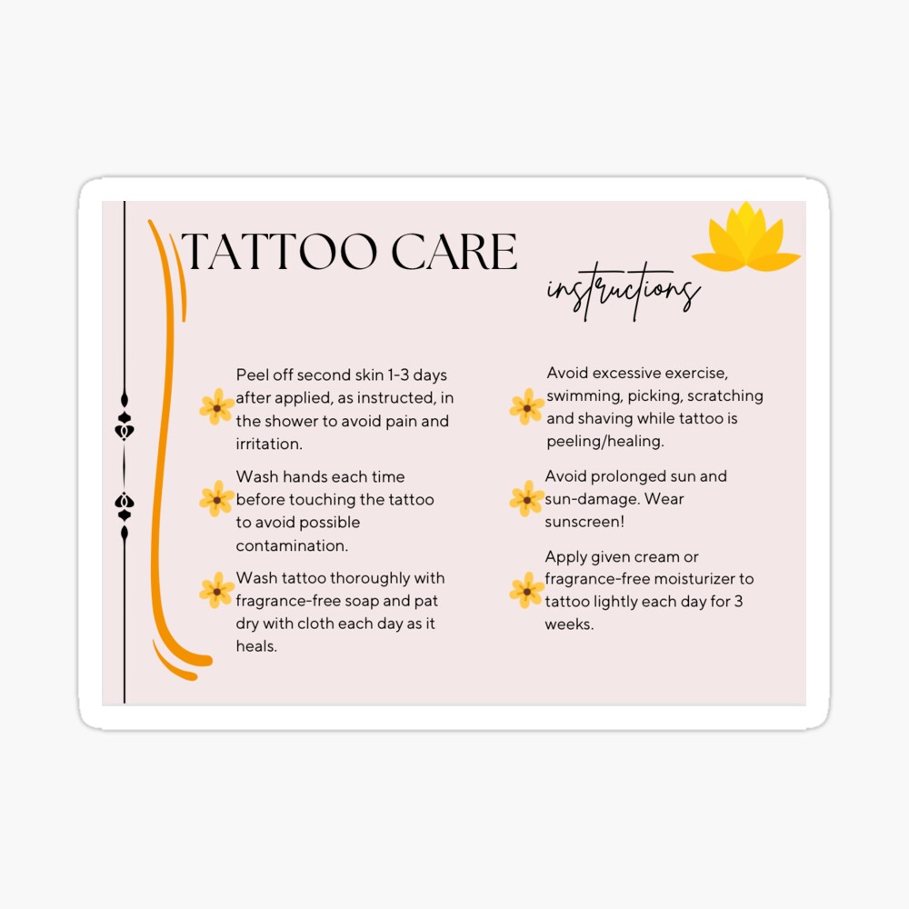 Tattoo Care Black Rose – Tattoo Unleashed