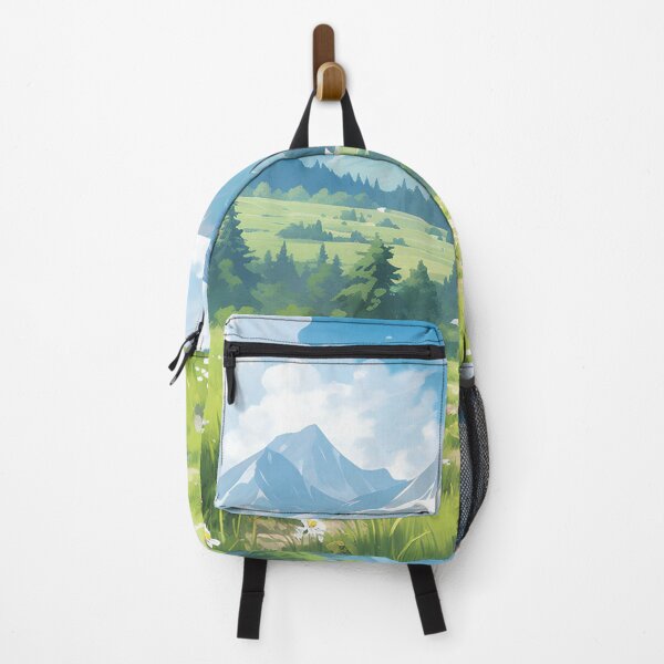 Item preview, Enchanted Mountain Landscape: Serene Beauty and Vibrant Colors designed and sold by Wylveragon.