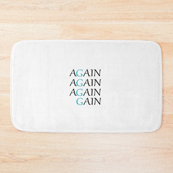 Item preview, AGAIN QUOTE SHIRT designed and sold by Nauree.