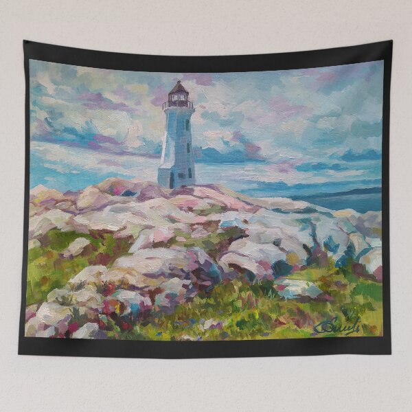 Item preview, Peggy's Cove Lighthouse designed and sold by DmitrySkripnyc.