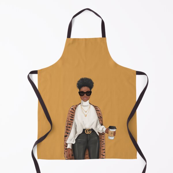 Item preview, Black Woman with a dark coffee designed and sold by melaninblack.