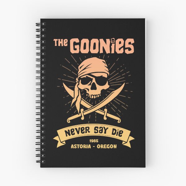 Item preview, The Goonies Never Say Die designed and sold by ThreeMeatCurry.