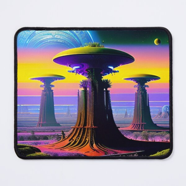 Item preview, Psychedelic Cyberpunk Alien Dreamscapes 110 designed and sold by Benito Del Ray.