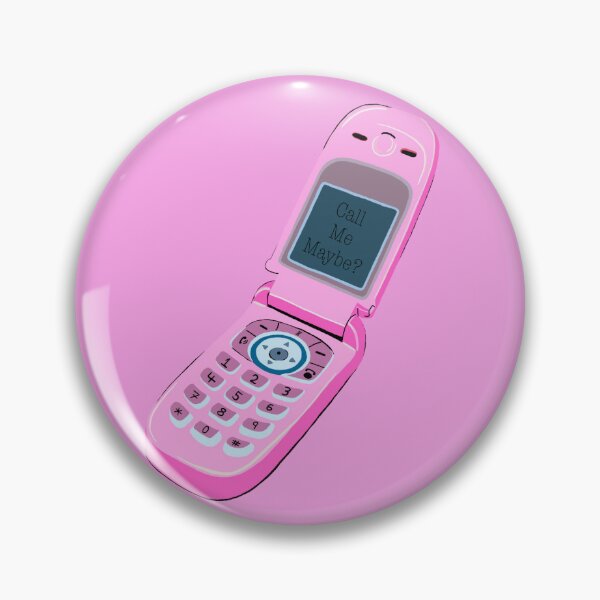 Item preview, Pink phone cartoon  designed and sold by CharlsArtShop.