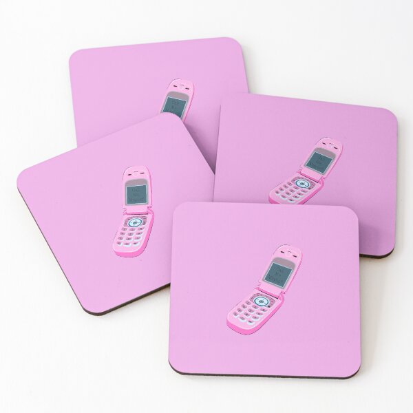 Item preview, Pink phone cartoon  designed and sold by CharlsArtShop.